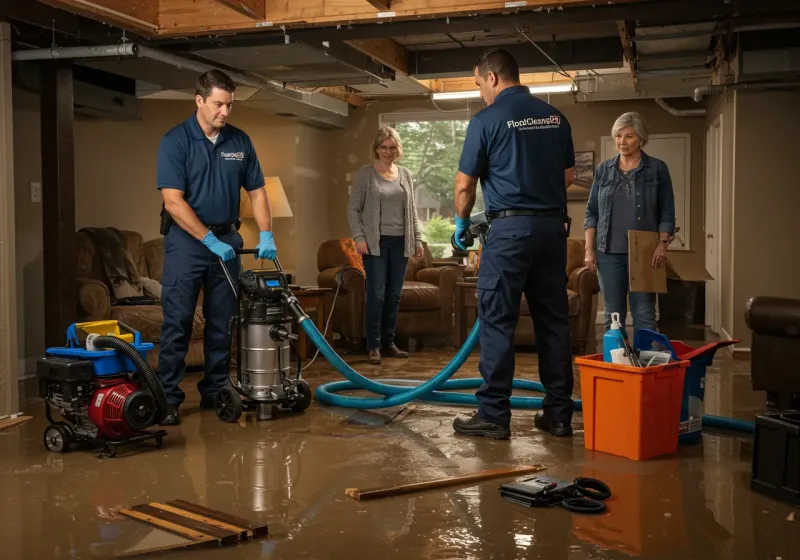 Basement Water Extraction and Removal Techniques process in Stokesdale, NC