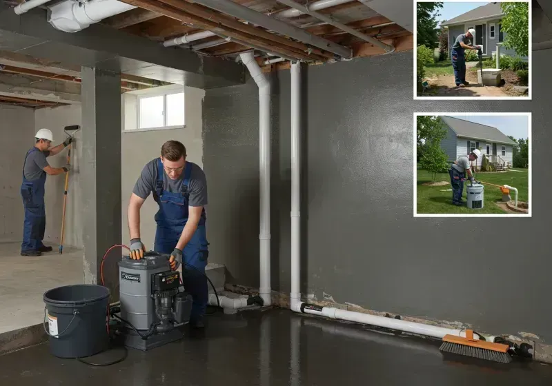 Basement Waterproofing and Flood Prevention process in Stokesdale, NC